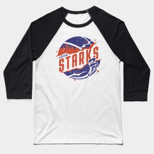 John Starks New York Skyball Baseball T-Shirt